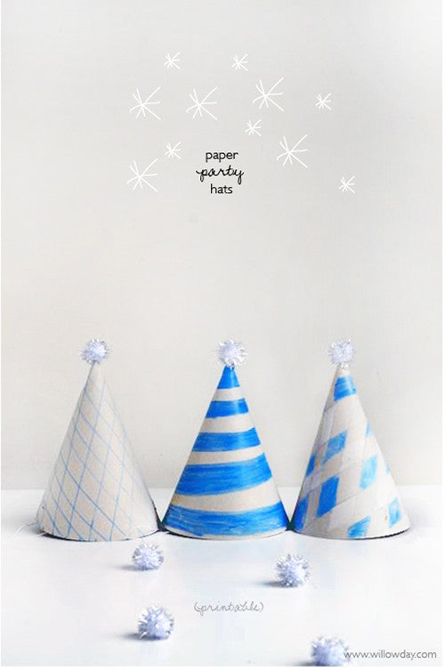 DIY Paper Hat with printable