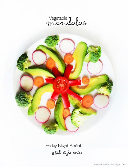 MAKE VEGETABLE MANDALAS