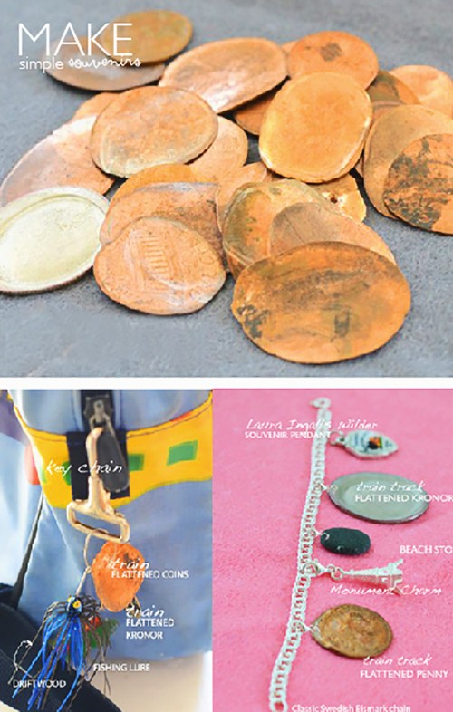 Make Flattened Penny Charms