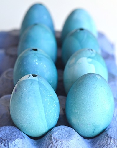 Naturally Dyed Eggs