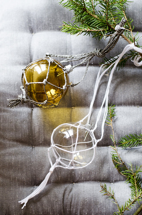 Macramé Ball Ornament