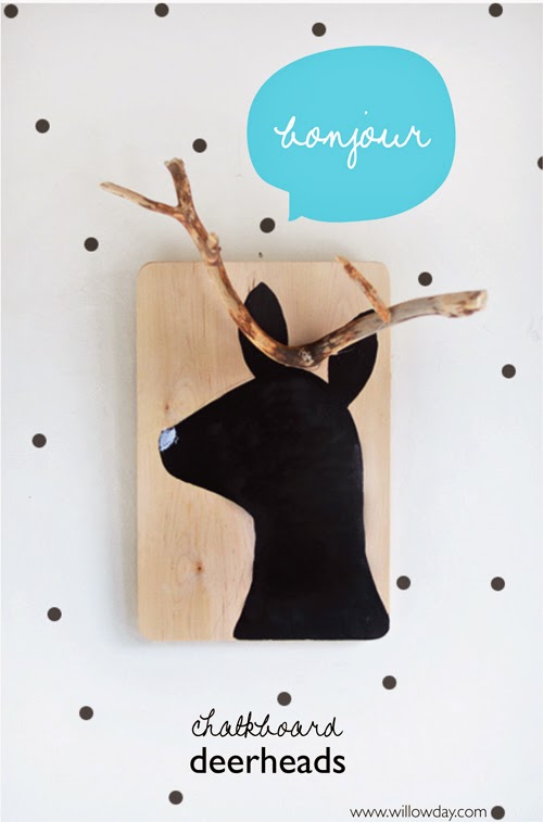 Make Chalkboard Deer