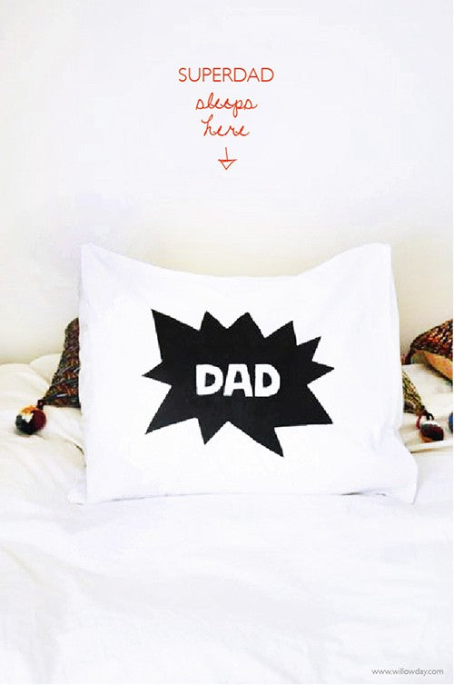 DIY Super Hero Father’s Day Pillow Case