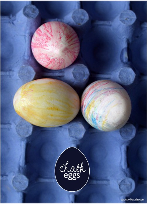 Chalk Easter Eggs