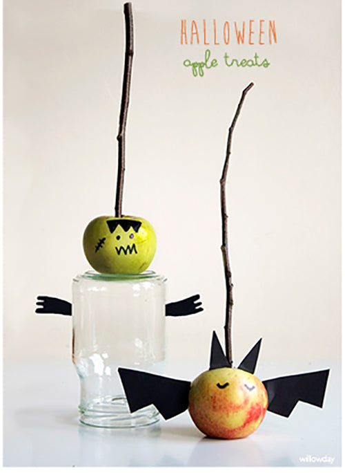 HALLOWEEN PROJECTS: FRUIT AND VEGGIE-O-LANTERNS
