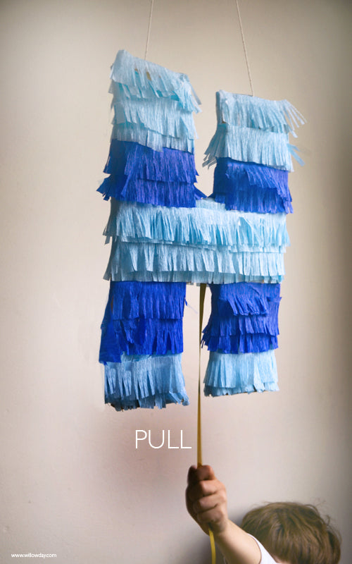 How to Make a Flat Mailable Alphabet Piñata