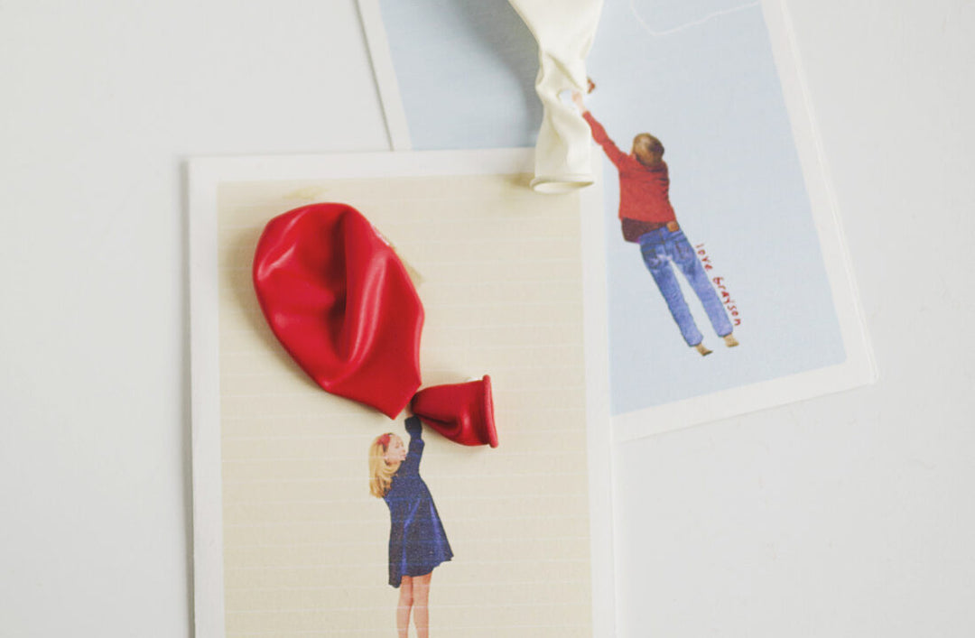 DIY Valentine’s Day Cards with balloons