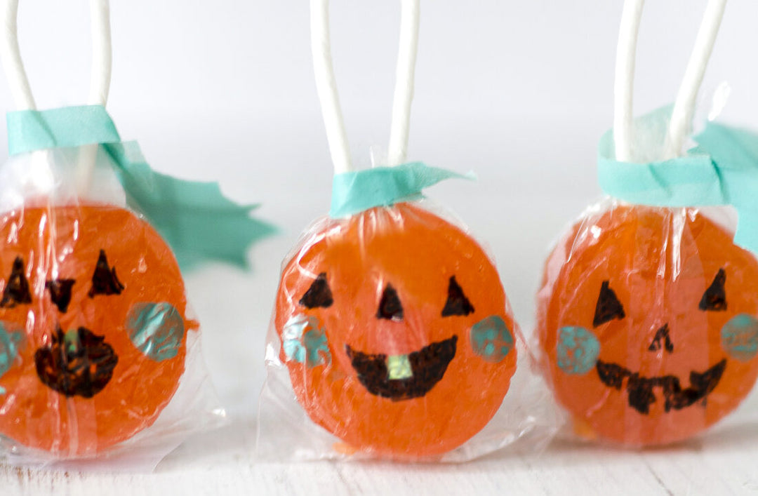 DIY Halloween Lollipop Wrappers