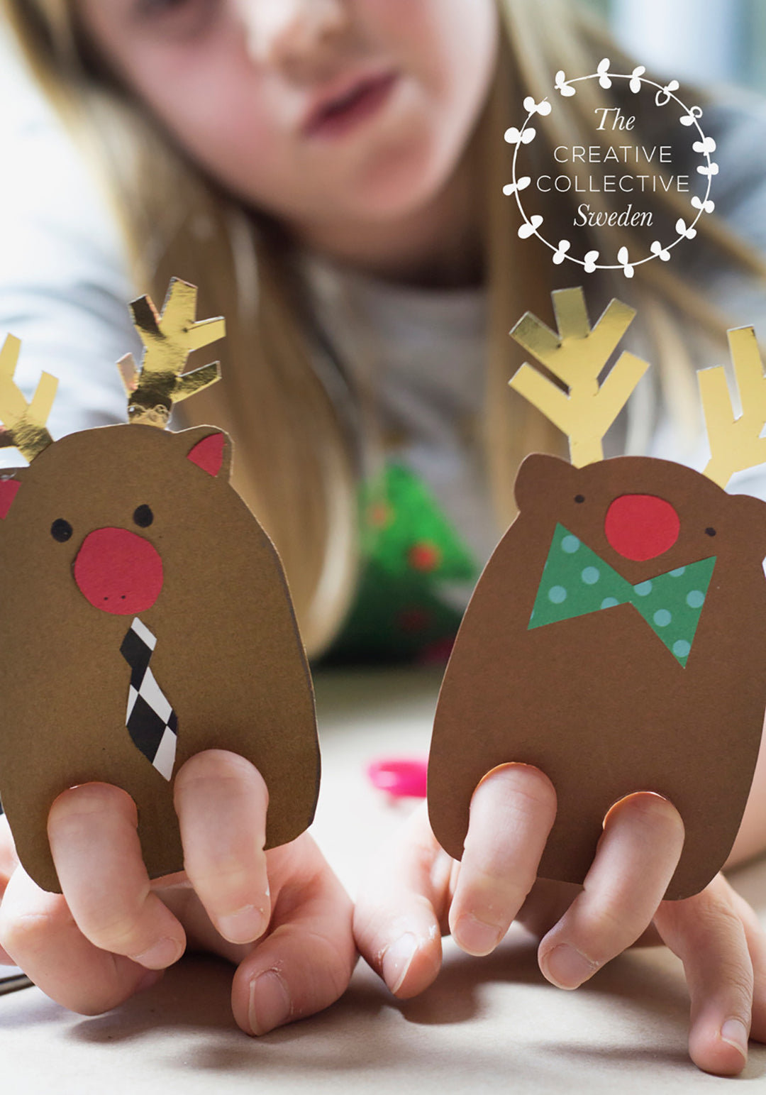 DAY 1 | The Christmas Countdown: Christmas finger puppets