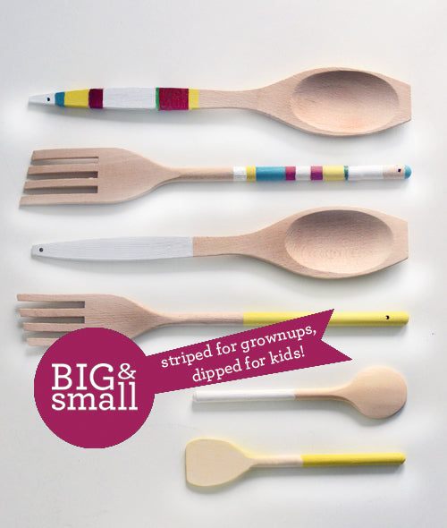 Big & Small Project: Painted Spoons