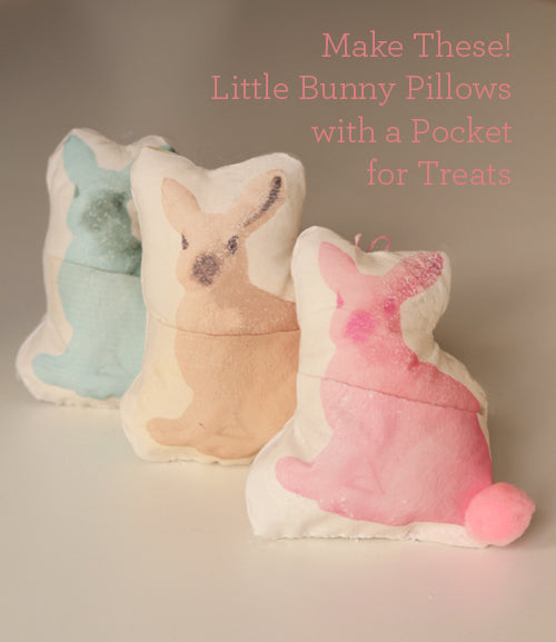 DIY: Mini Bunny Basket Pillows with Design Mom