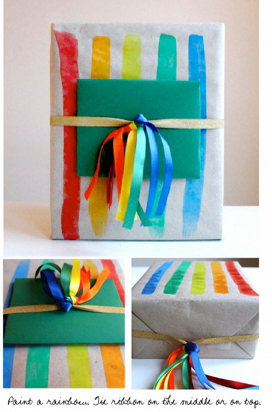 GIFT WRAP SERIES # 7: RAINBOW