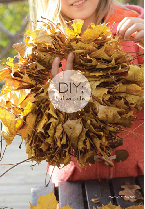 EASIEST LEAF WREATH (EVER)