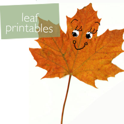 Leaf Printables