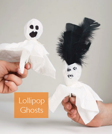 Lollipop Ghosts