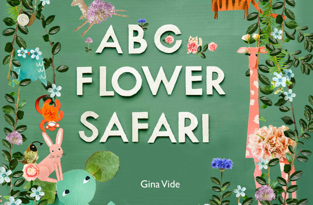 ABC FLOWER SAFARI: An enchanted flower animal A-B-C adventure book