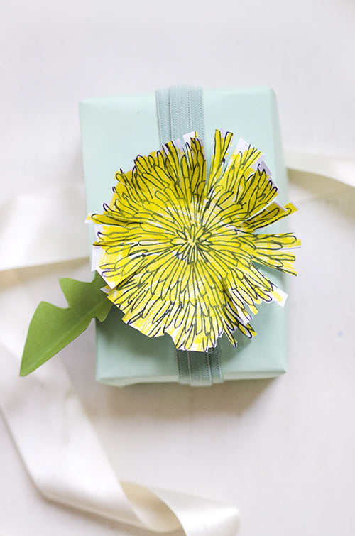 Printable Dandelion Gift Cards