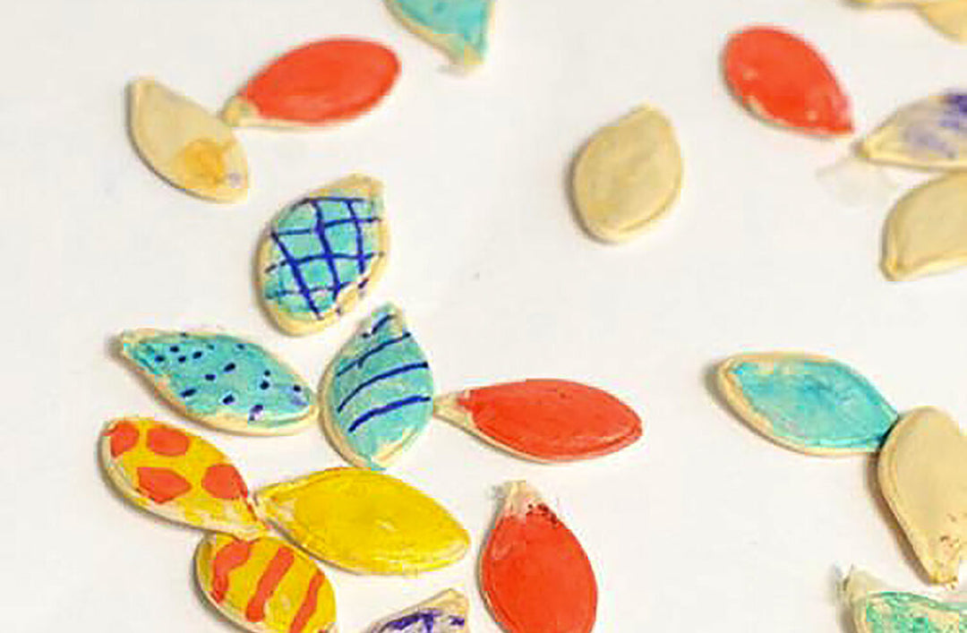 Make Pumpkin Seed Art