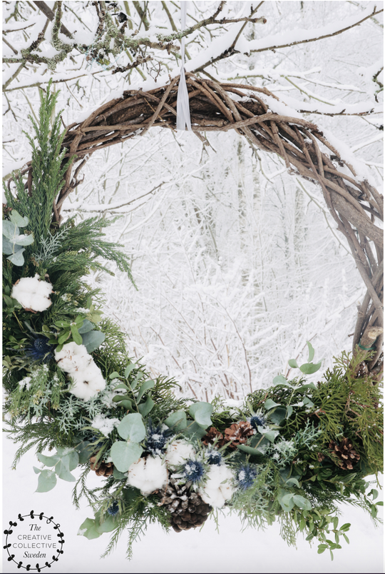 DAY 19 | The Creative Calendar |  Decorative Wreath for you or as a Gift