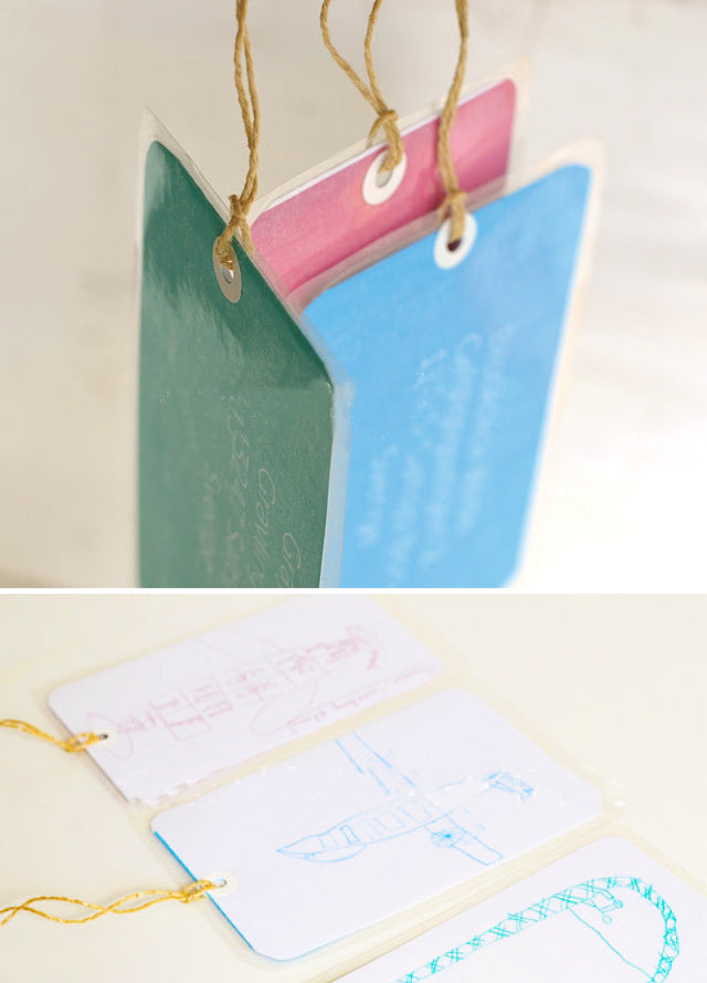 DIY: LUGGAGE TAGS