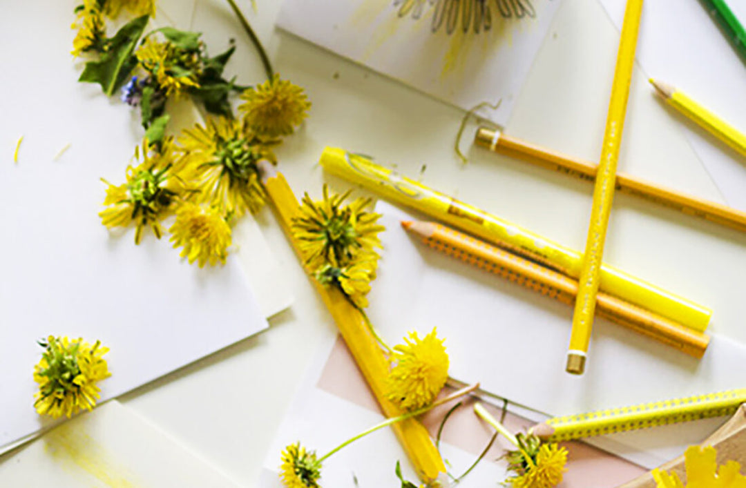 Nature Craft for kids: Let’s Paint with Dandelions